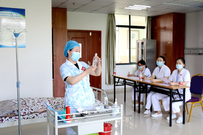 我院完成四川省規(guī)培護士臨床實踐能力考核工作